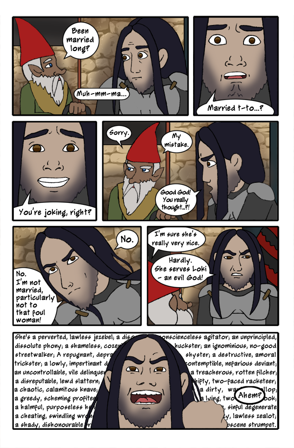 Pg 36: That Foul Woman