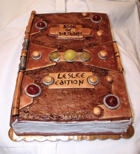 PHBcake D&D 3.5 Players Handbook Birthday Cake