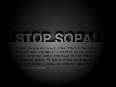 stop SOPA PIPA