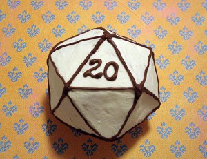 D20 cake