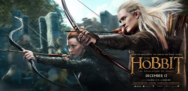 The-Hobbit-The-Desolation-of-Smaug-Banner-Tauriel-and-Legolas