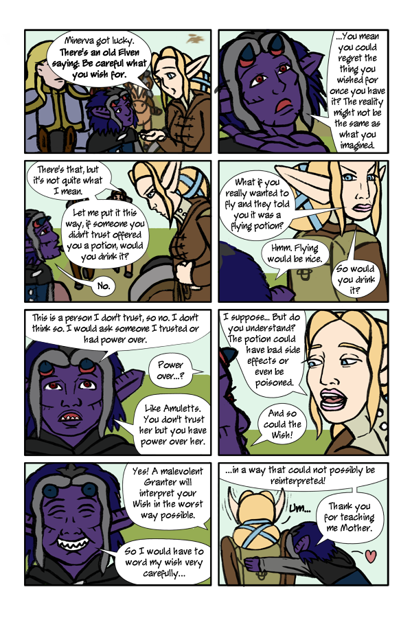 Pg 85: Be Careful What You Wish For